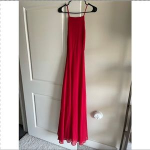 Lulu’s Mythical Kind of Love Red Maxi Dress NWOT